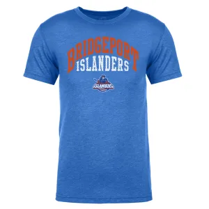 108 Stitches Bridgeport Islanders Athletic Adult Short Sleeve T-Shirt