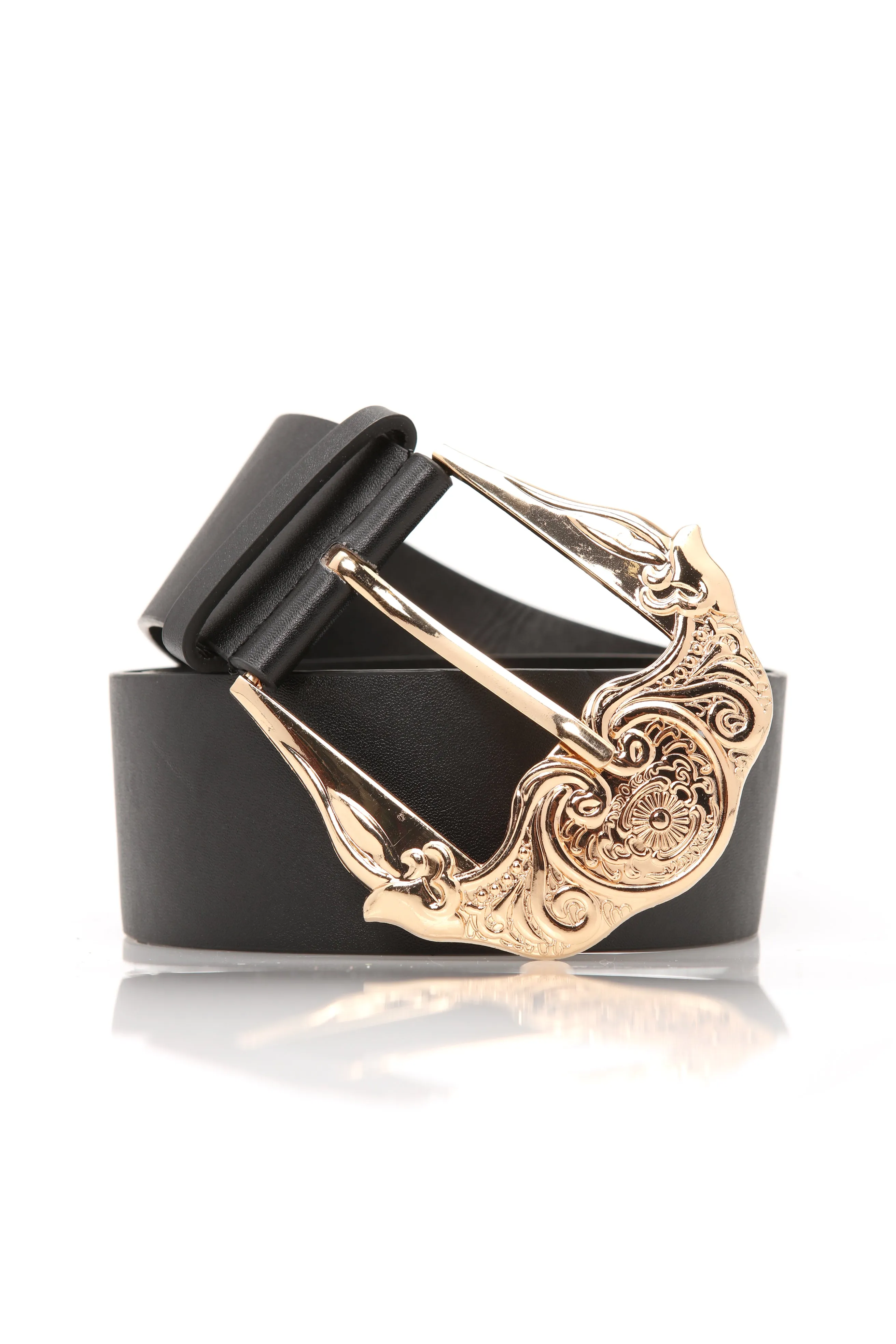 A Subtle Touch Belt - Black/Gold