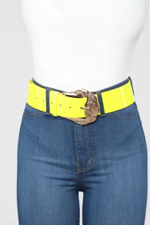 A Subtle Touch Belt - Neon Green