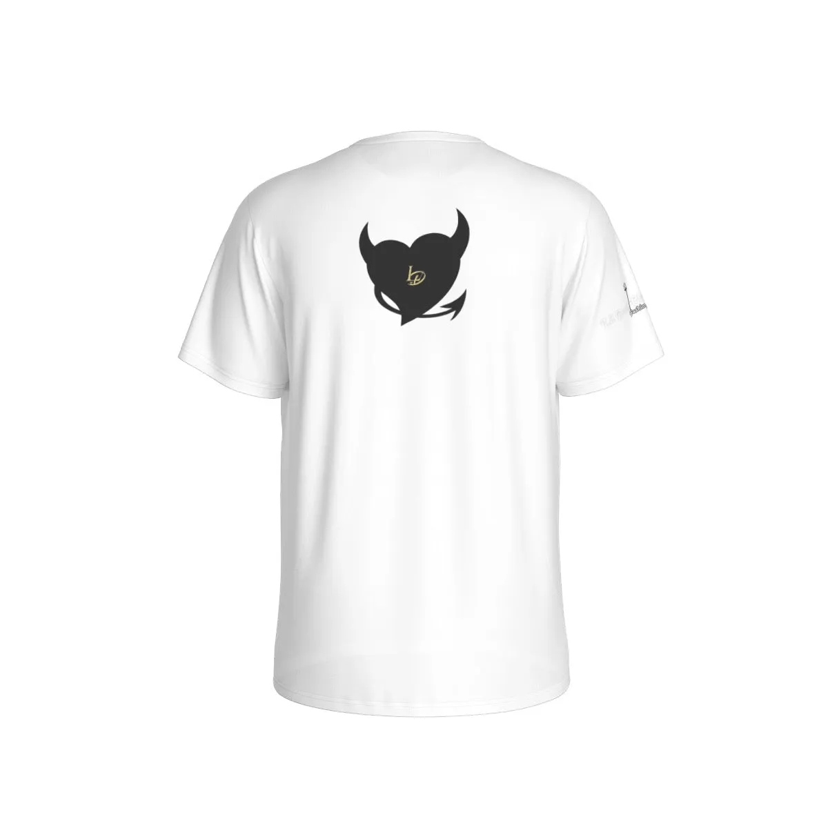 All-Over Print Men's O-Neck Sports T-Shirt feel the heat print