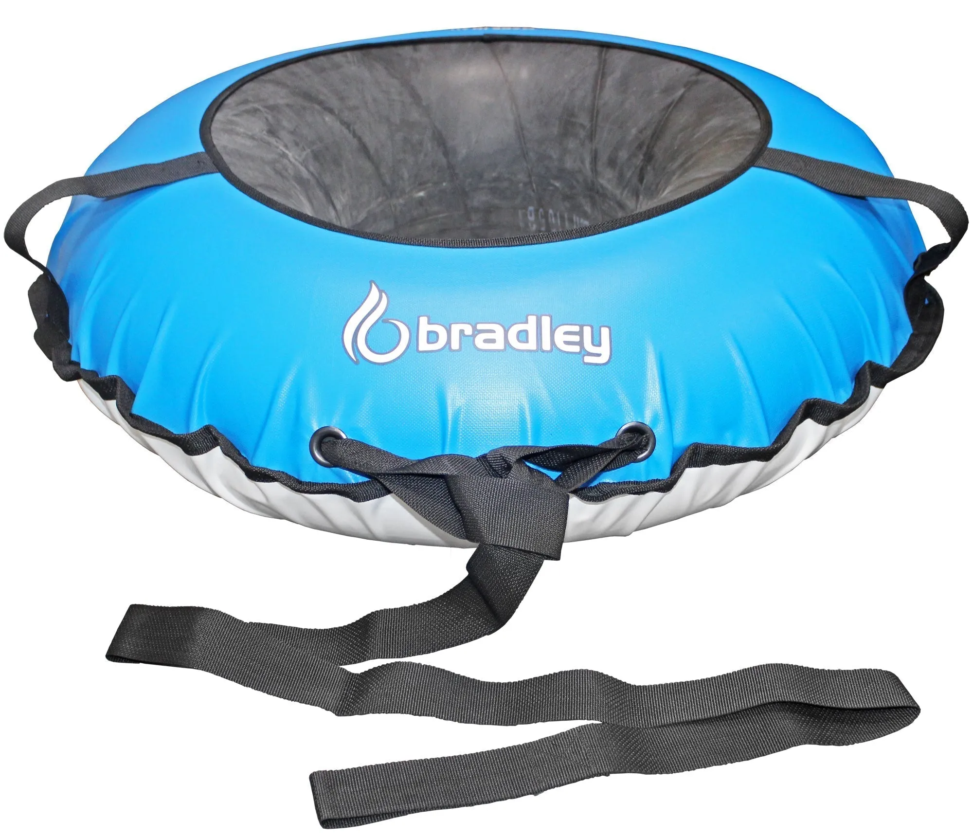 Bradley Snow Tubes: 42-Inch Heavy Duty Inflatable Sledding Tubes with or without Padded Saucer Sled - Elevate Your Snow Fun! Best Sledding Adventure Tubes