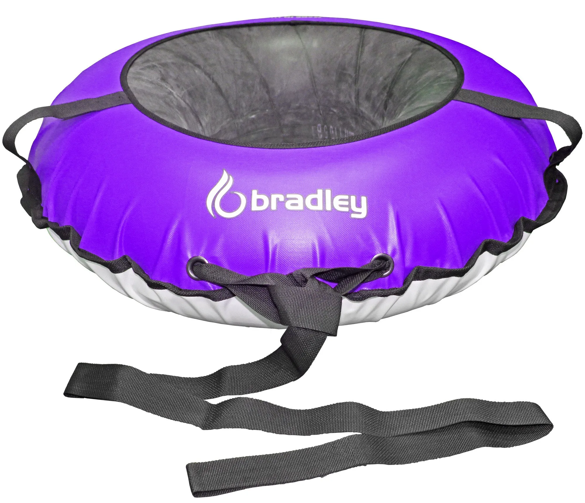 Bradley Snow Tubes: 42-Inch Heavy Duty Inflatable Sledding Tubes with or without Padded Saucer Sled - Elevate Your Snow Fun! Best Sledding Adventure Tubes