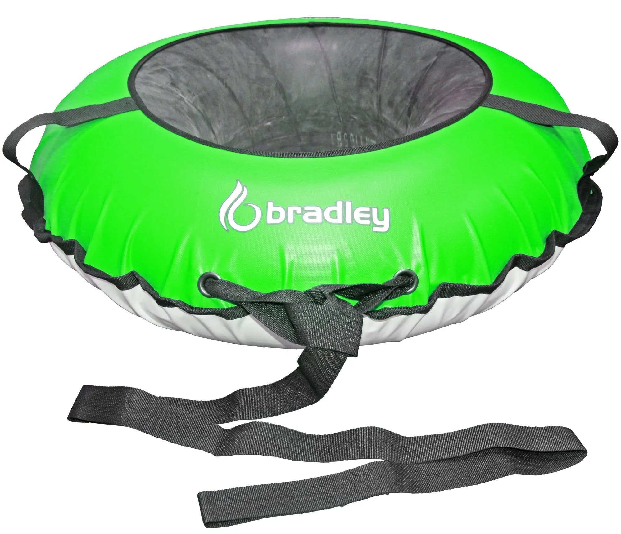 Bradley Snow Tubes: 42-Inch Heavy Duty Inflatable Sledding Tubes with or without Padded Saucer Sled - Elevate Your Snow Fun! Best Sledding Adventure Tubes