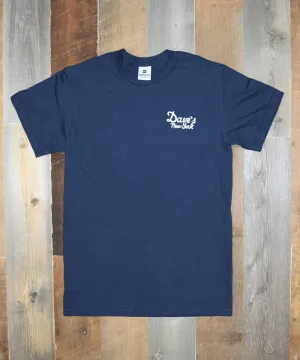 Dave’s New York Vintage Logo Short Sleeve T-shirt - Navy