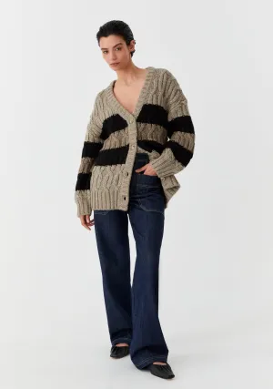 Eden Knit Cardigan_Stripe