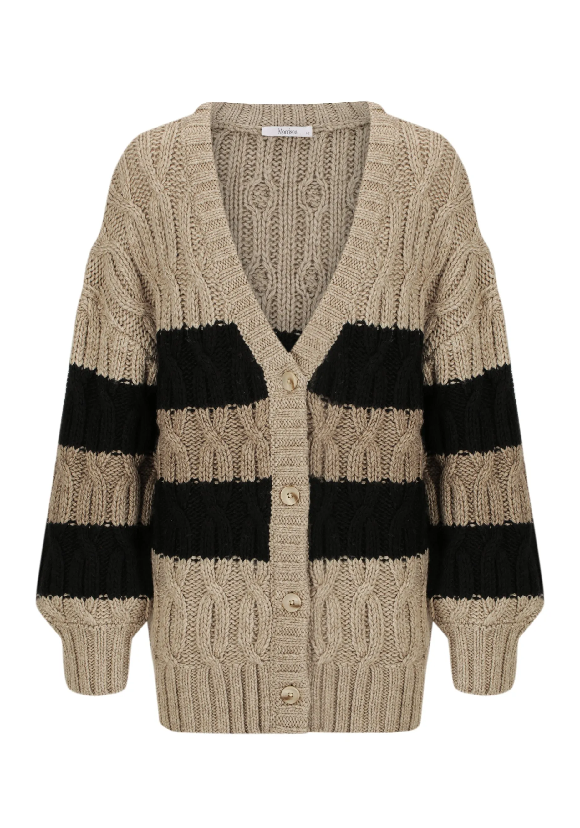 Eden Knit Cardigan_Stripe