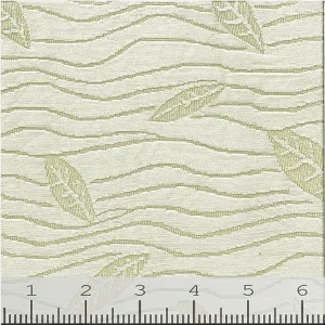 Embossed Leaf Fashion Poly Knit Fabric SFN