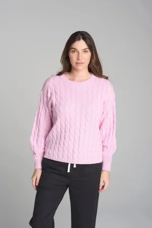 Goondiwindi Cotton Crew Neck Cable Chunky Knit C1834M - Pre-Order April Delivery