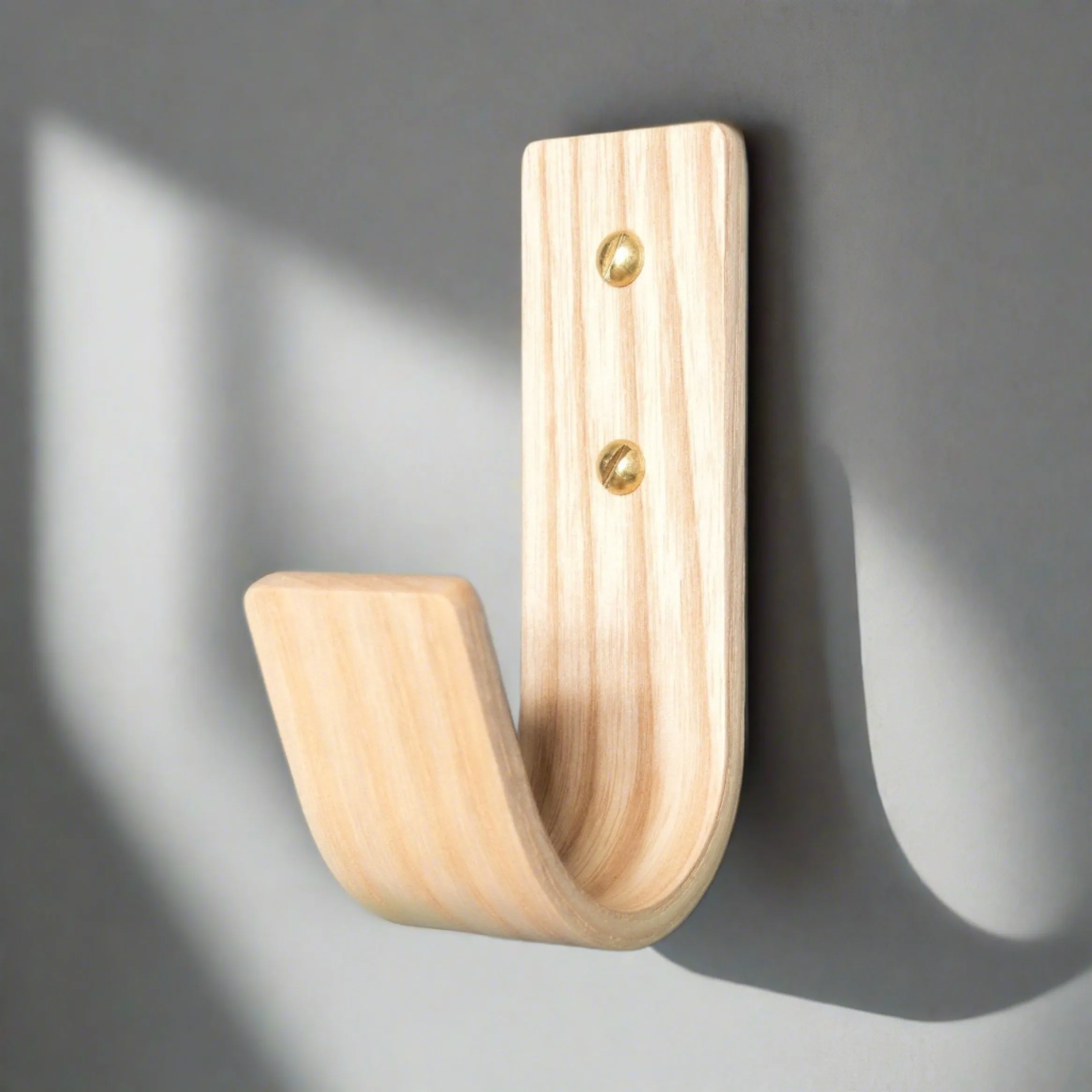 Hardwood Wall Hooks - Ash