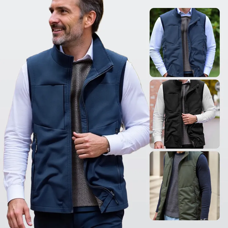  Limited Time 50% OFF! Men's Waterproof Outdoor Utility Vest