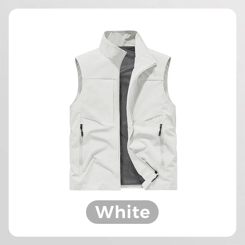  Limited Time 50% OFF! Men's Waterproof Outdoor Utility Vest