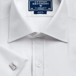 Made 2 Order - A Herringbone White Royal Twill