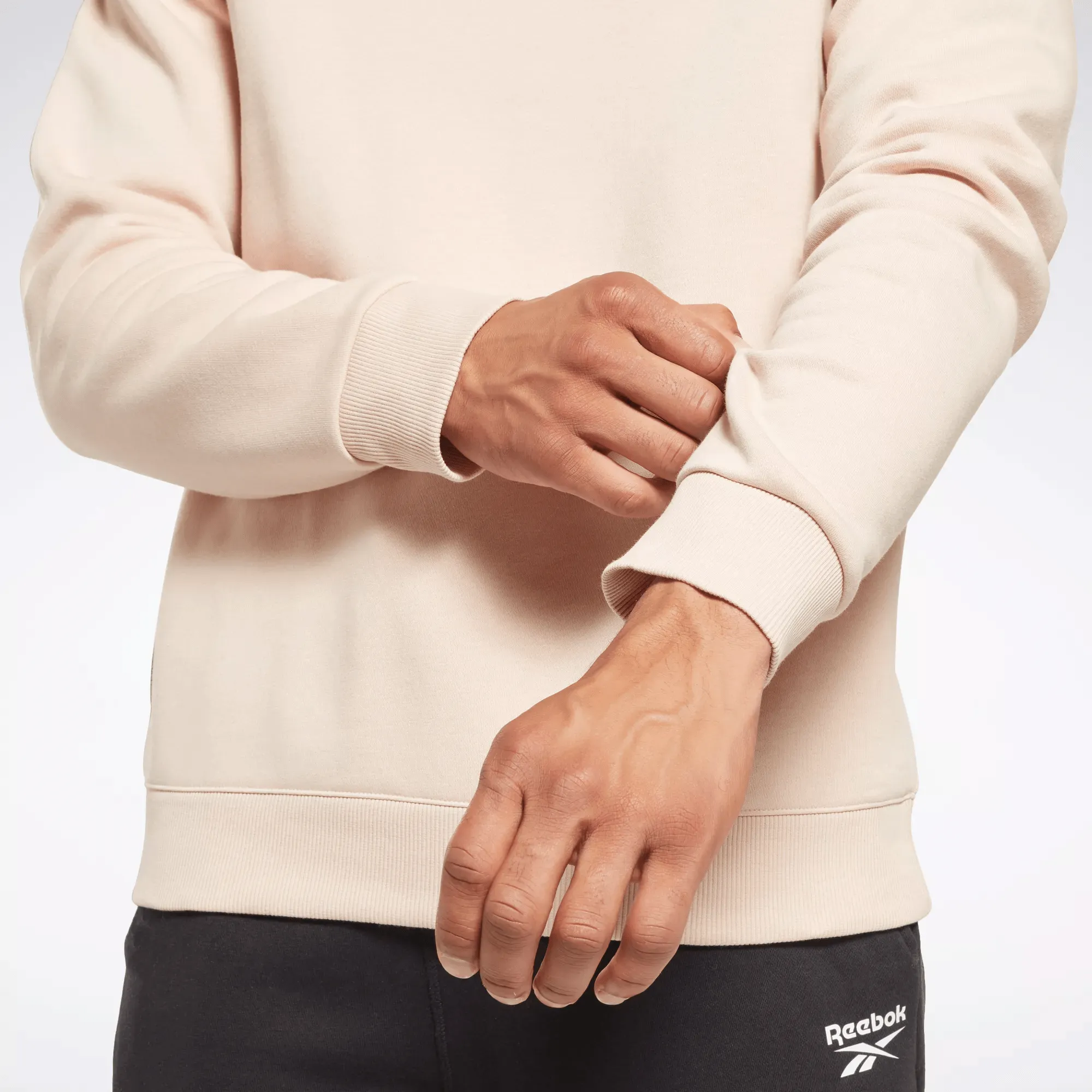Men's Reebok Identity Fleece Vector Crew Sweatshirt