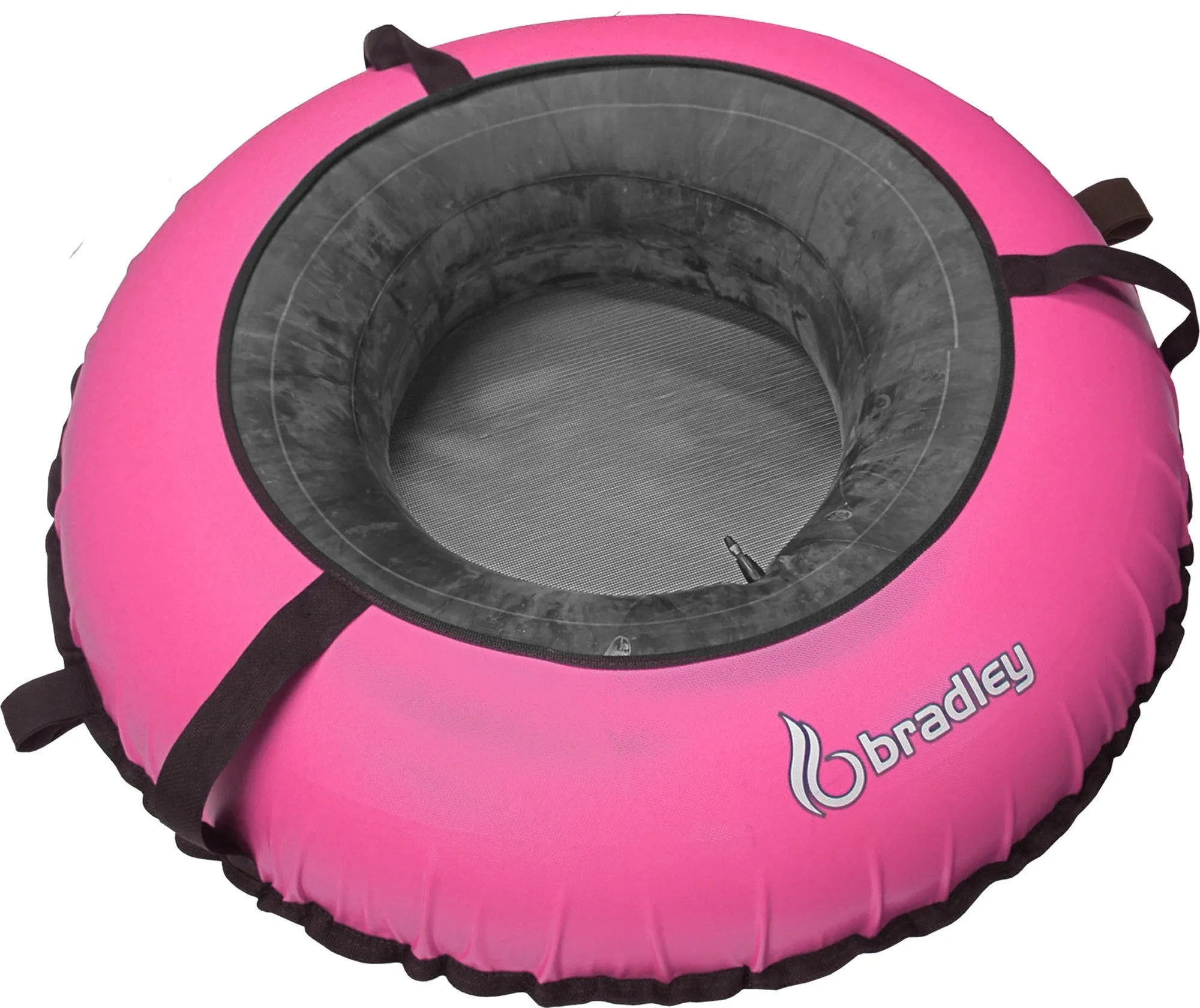 Pack of two Bradley heavy duty tubes for floating the river; Whitewater water tube; Rubber inner tube with cover for river floating; Linking tandem river tubes; river raft tube