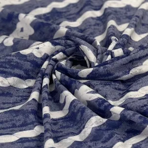 Sailor's Knot Print Jersey Burnout - SKU 7587A #S160A