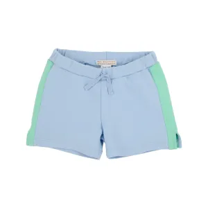 Shaefer Shorts - Beale Street Blue with Grace Bay Green Trim & Stork