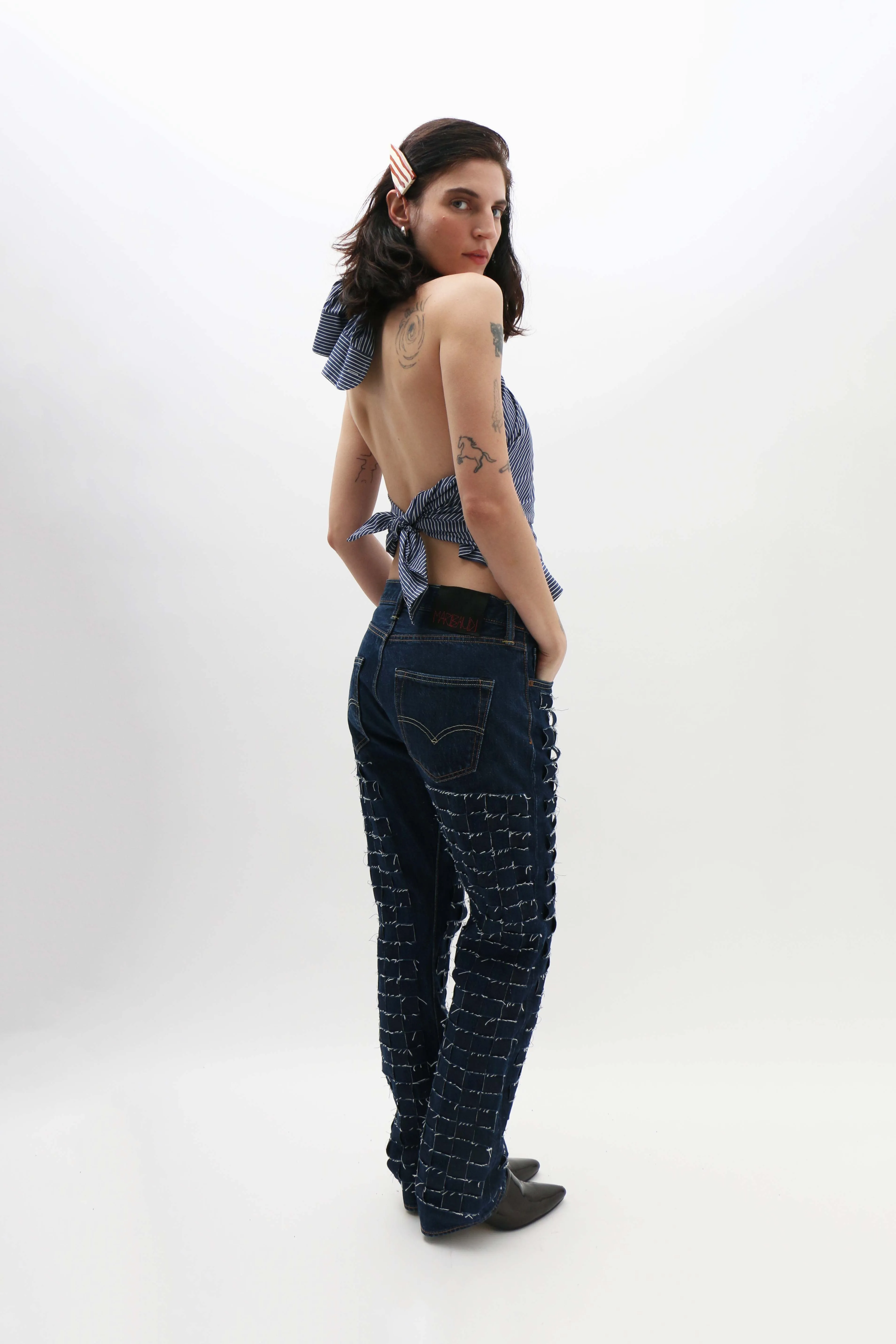 Stripe Abstract Top