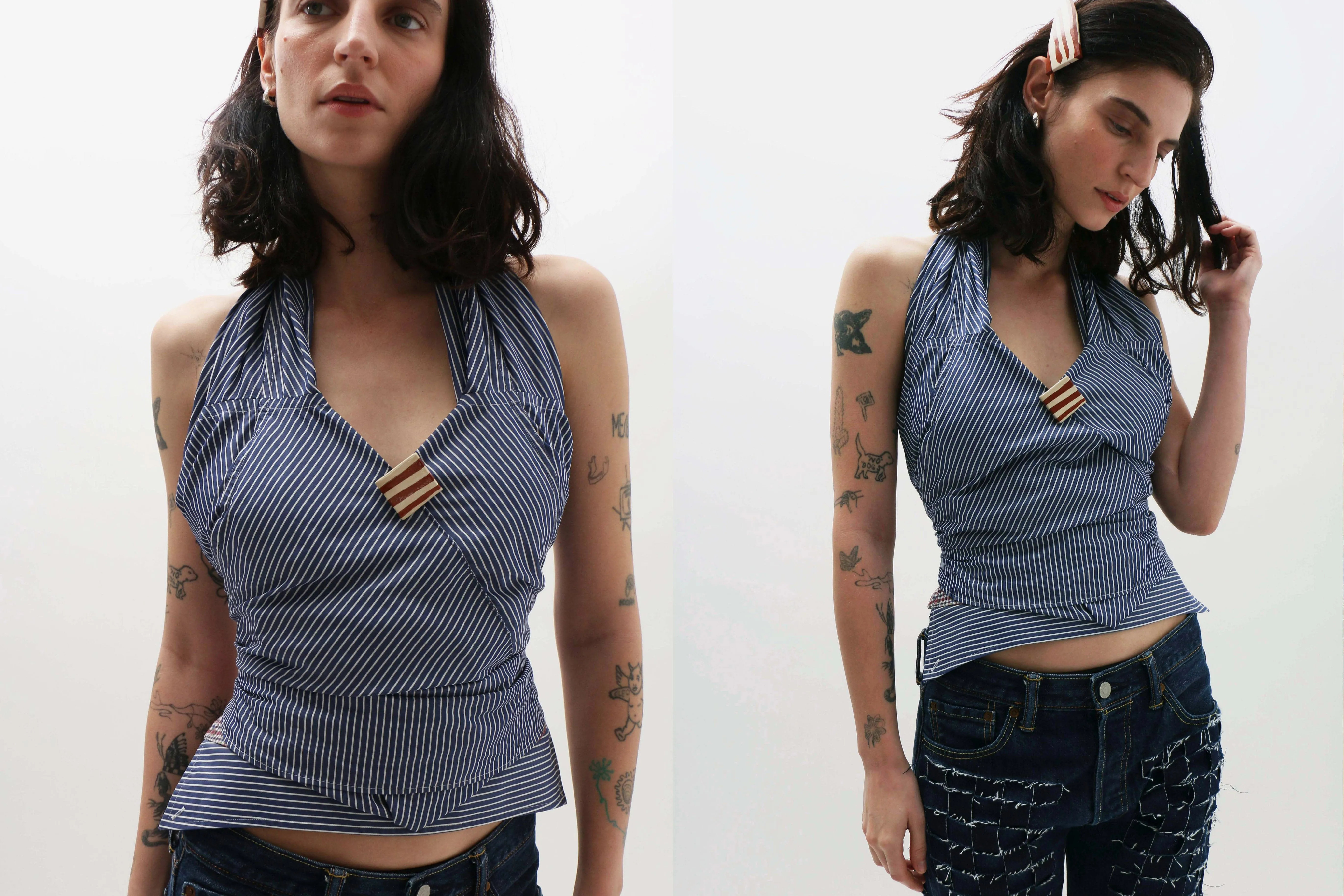 Stripe Abstract Top
