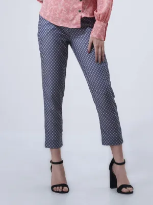 Stylish Blue Printed Womens Bottom (GBWB1006)