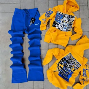 Stylish personalized printed hoodie set