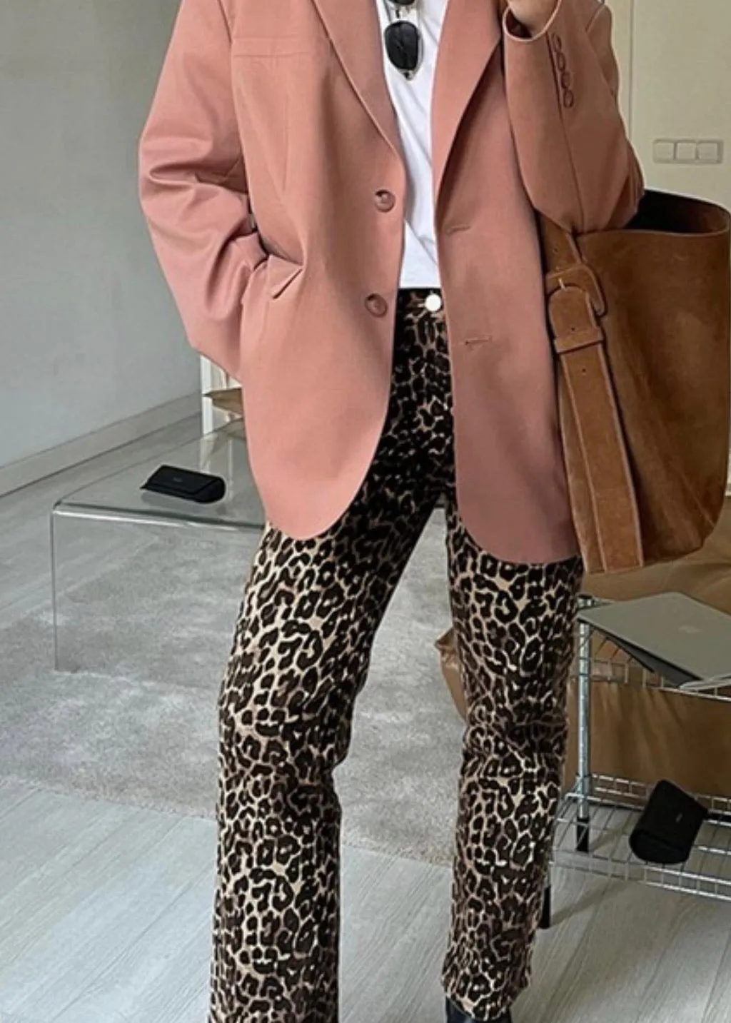Valley Leopard Print Pant
