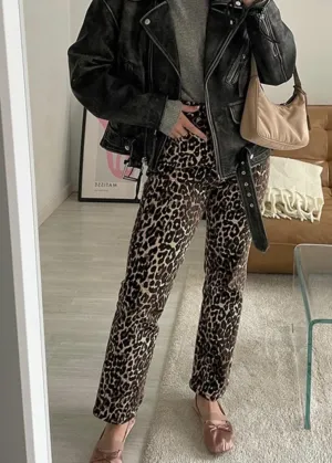 Valley Leopard Print Pant