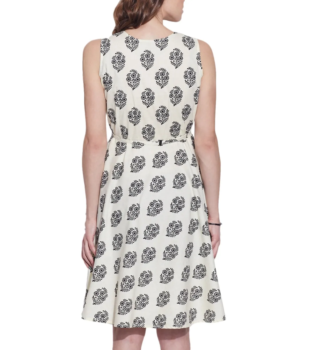 Women Apparels Cotton Printed Dress,Machine Washable,W-CPD42-1631, Size-42 Inch