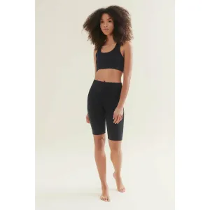 Yoga Shorts - Caviar Black