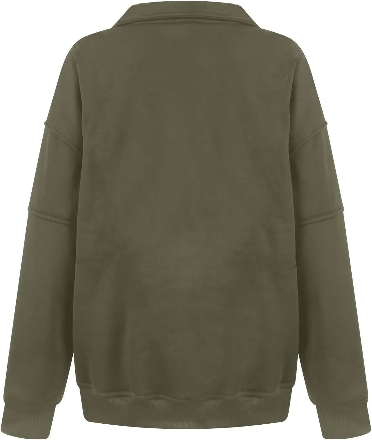 Zip Up Hoodie Women Oversized Drop Shoulder Fleece Sweatshirt with Pockets Thumb Hole Loose Comfy Fall Sweater 2024